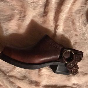 Awesome Frye slide on boots/shoes!